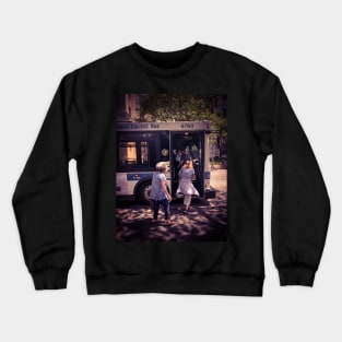 Fifth Avenue Manhattan Street New York City Crewneck Sweatshirt